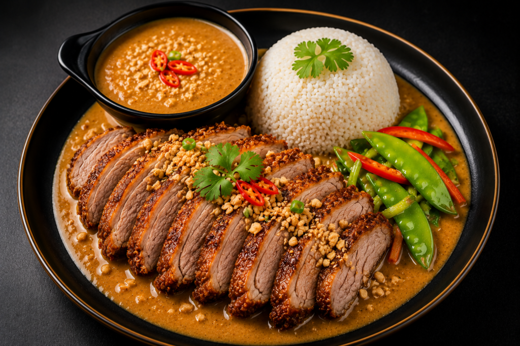 coconut peanut sauce